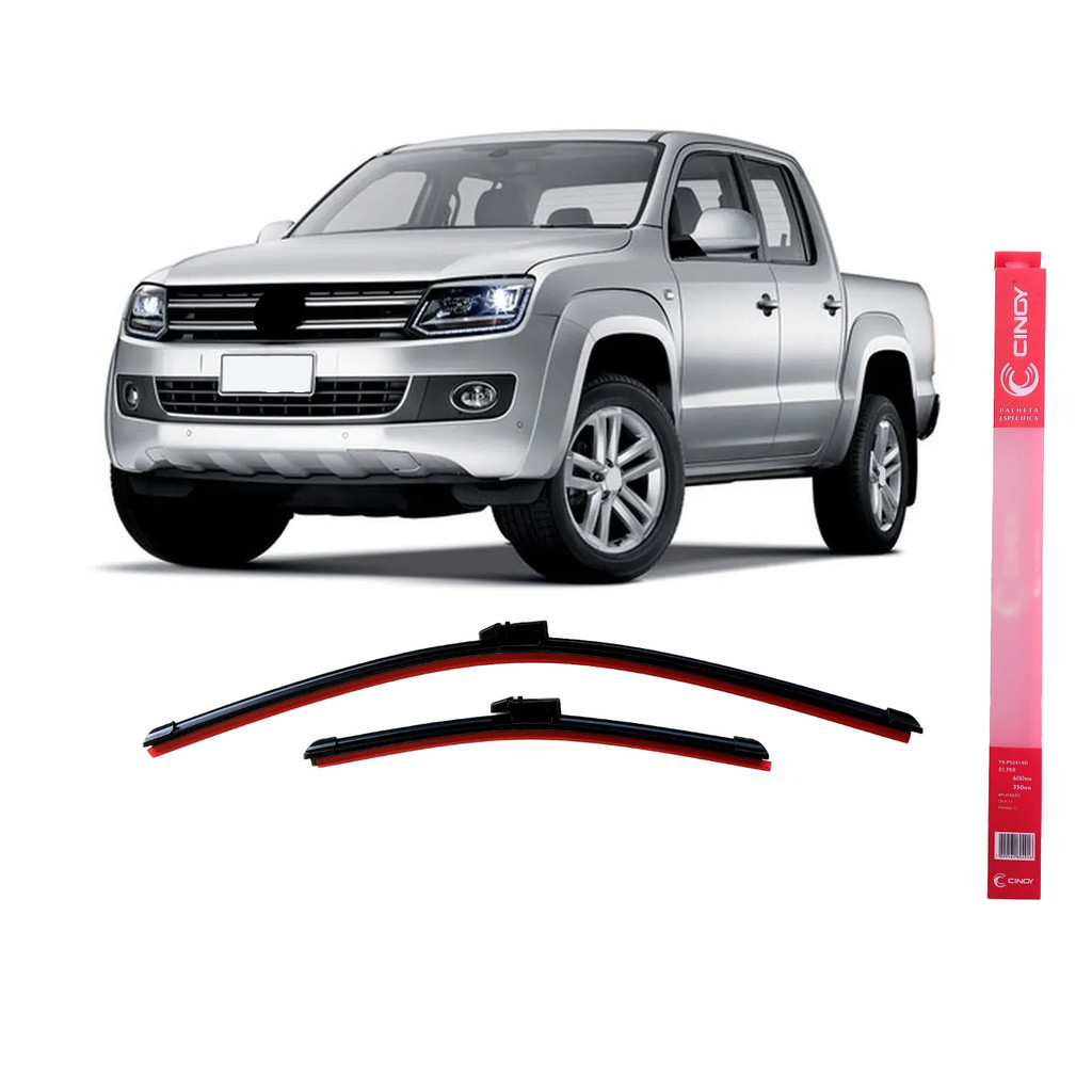 Palheta Silicone Dianteira Amarok 2013 2014 2015 2016 2017 2018 2019 ...