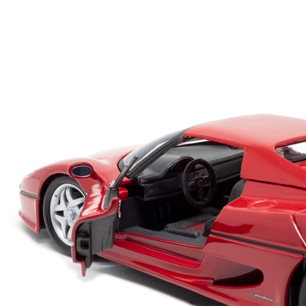 Coleção Miniatura De Ferro Ferrari F50 18cm 1:24 Burago | Shopee