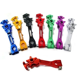 Acessórios Modificados Balancim De Freio Traseiro Alavanca Ajustável Pentagrama De Alumínio CNC Para Motocicleta Honda Yamaha