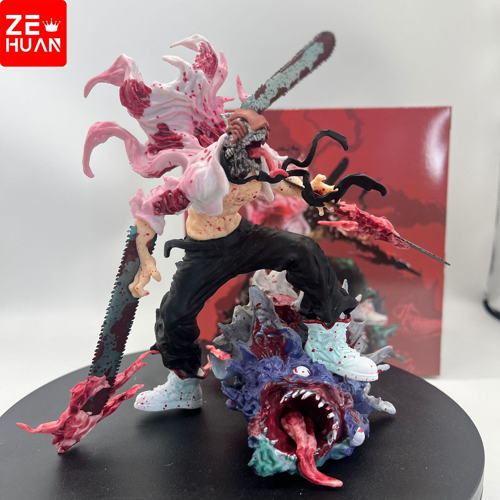 16cm Chainsaw Man Denji Action Figure boneco Pochita brinquedo