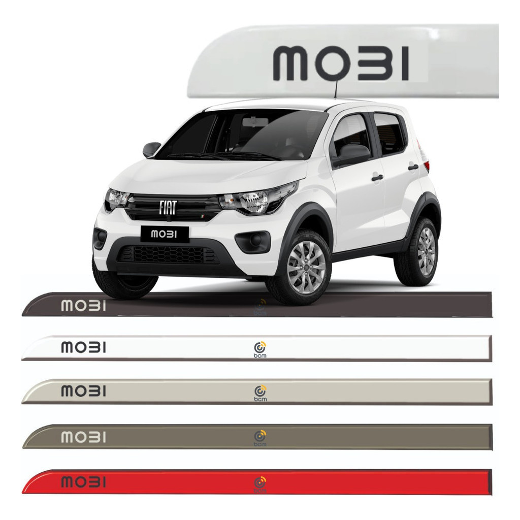 Kit Friso Porta Lateral Fiat Mobi Todas As Cores E Modelos | Shopee Brasil