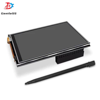 Tela LCD TFT De 3,5 Polegadas Com Capa Protetora 450 * 320 Resolução Para Raspberry Pi 3B + 2B B +