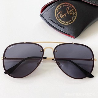 Óculos de Sol Ray Ban Blaze Aviator Marrom Clássico Piloto Preto ...