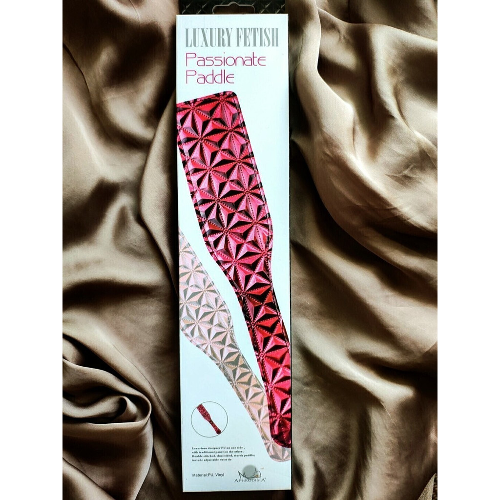 Paddle En Bambou BDSM Percé 8 Trous - Accessoire Fétichiste, Punition, Cravache - Neuf