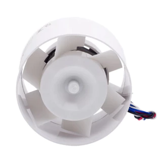 Exaustor Sicflux 150mm Cultivo Banheiro 180m³/h Indoor Grow MDT18 Bivolt