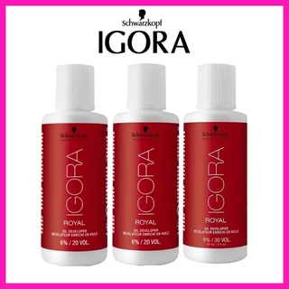 Kit 3 Lotion Igora Royal 30V 60G