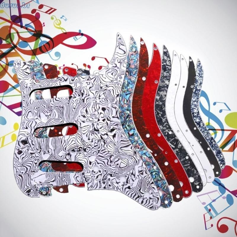 dusur9 Guitarrista Pickguard Para Os Eua Placa De Raspadinha Moderno 3Ply