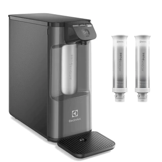 Purificador de Água Pure 4x Gray Electrolux Pe12b com 2 Filtros/refil de Água Acqua Bivolt