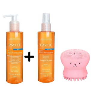 Kit Vitamina C - Sabonete Líquido Payot - Tônico Revitaliza Payot - Compre o Kit e Grátis Esponja Polvo