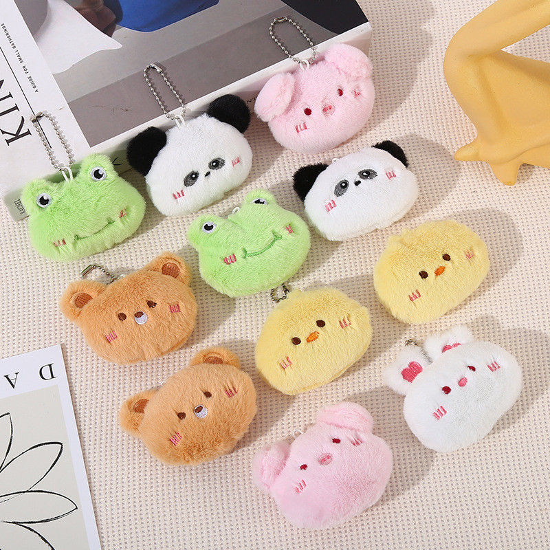 Baby Cartoon Plush Broche de Pelúcia Boneca de Pelúcia Boneca de Pelúcia Boneca de Pelúcia Boneca de Pelúcia Saco de Coelho Ornamentos Acessórios de Roupas