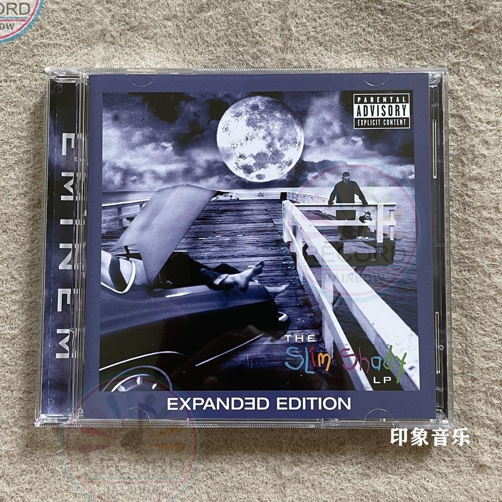 Original Eminem The Slim Shady 2CD Deluxe Edition Álbum [Lacrado] Novinho Em Folha