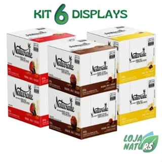KIT 6 Display Barra de Cereal 600g c/ 24 Unidades de 25g - Naturale