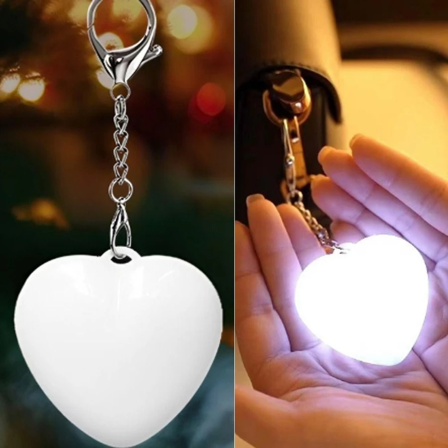 Luz Brilhante Para Bolsa SUHU , Portátil De Ativação Por Toque Inteligente , Mini Lâmpada De Com Padrão De Coração