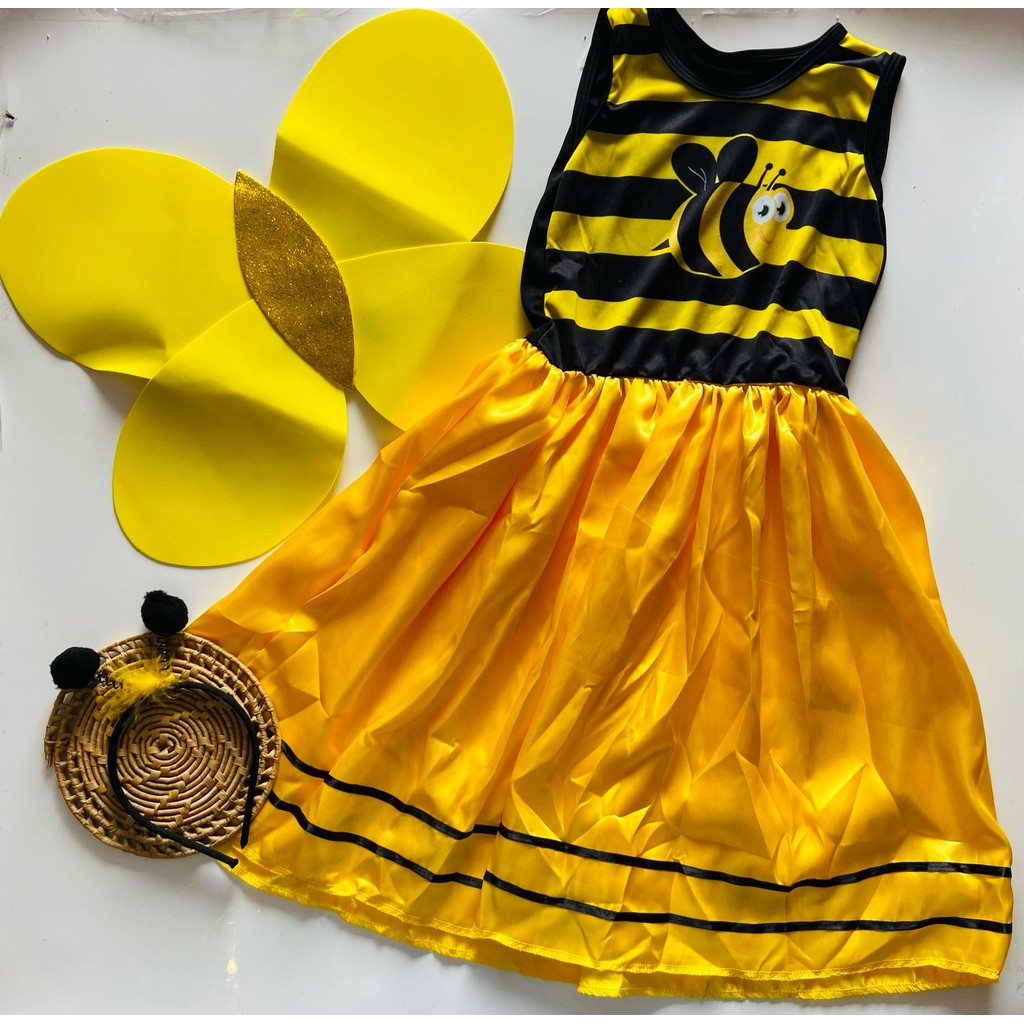 Fantasia Abelhinha Abelha infantil feminina festa aniversario | Shopee ...