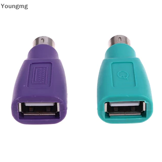 Youngmg 1Pair Keyboard Mouse PS2 Para PS/2 Conversor De Adaptador usb De Teclado ngmg