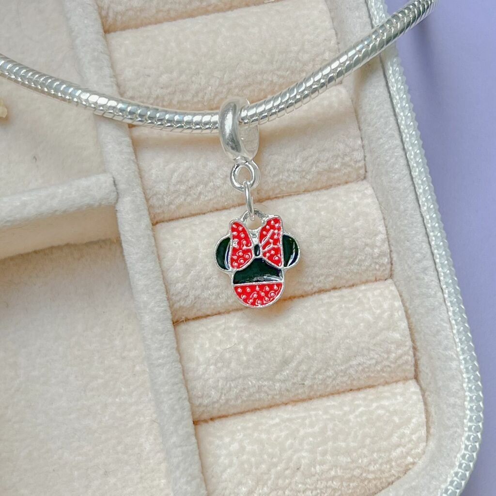 Berloque Minnie Disney a prata 925 pandora life vivara | Shopee Brasil