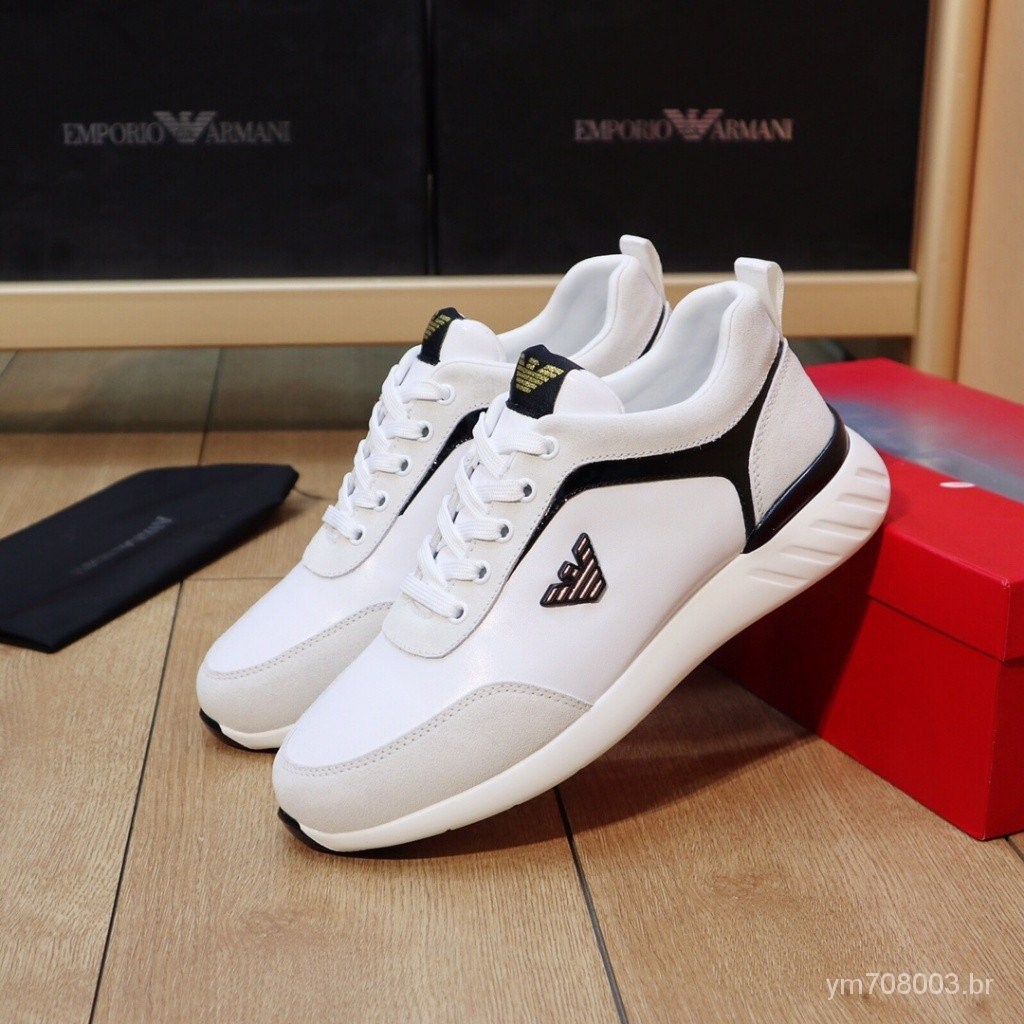 Emporio armani low top sneakers new arrivals