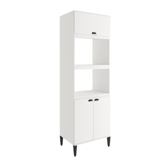 Torre Quente para 2 Fornos 3 Portas Lótus Carraro Branco
