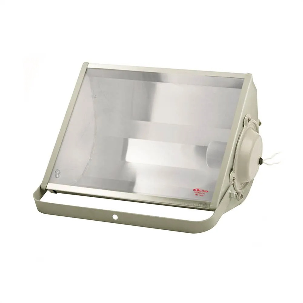 Refletor Retangular Olivo para Lâmpada HMI 250W E27