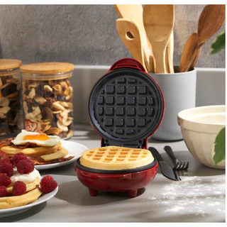 Mini Máquina De Waffle Elétrica Antiaderente 110v Novidade