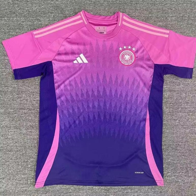 2024 Alemanha Kroos Soccer Jersey RUNDOGAN Camisa De Futebol Para Homens Fãs Versão Rosa Roxo