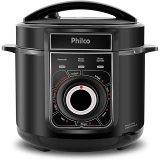 Panela de Pressão Philco PPP02PI Inox Multifuncional 5L 220V