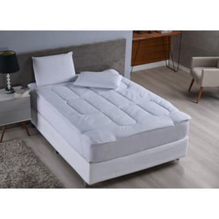 Pillow Top Casal Queen 400 Fios Micro Percal