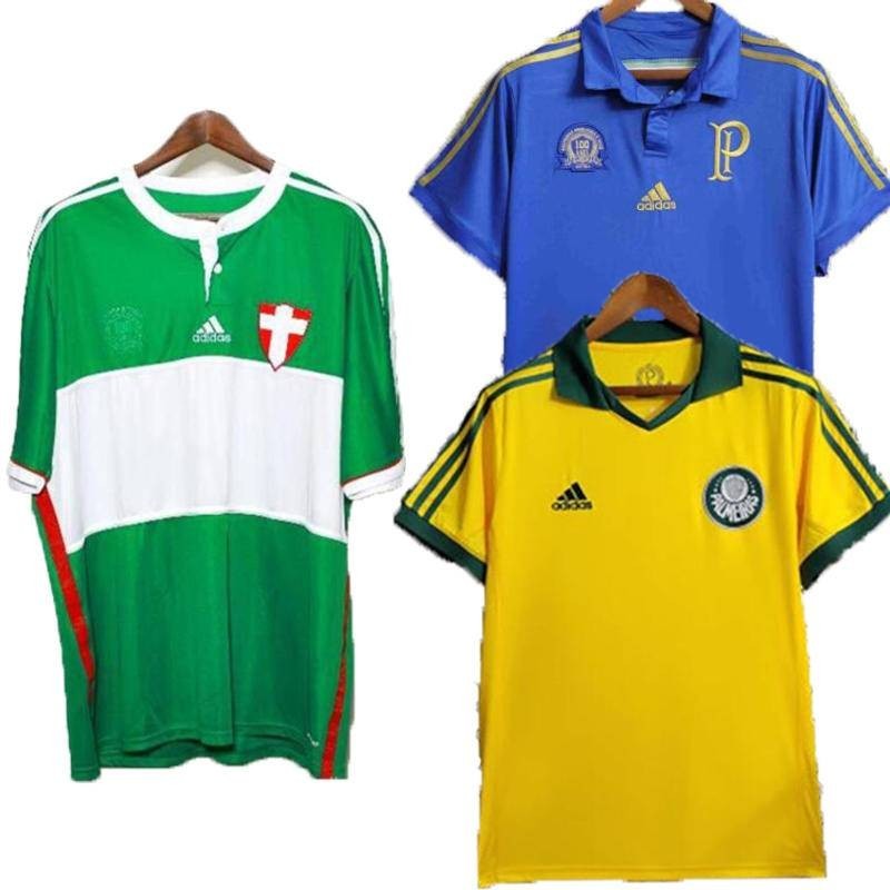 [P-4XL] Camisa De Futebol Retrô Palmeiras 2014 Alta Qualidade