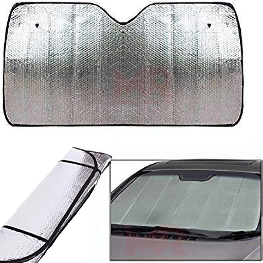 Bloqueador Luz Sol Refletivo Antitermico UV Dobrável Parabrisa Carro 130X60cm