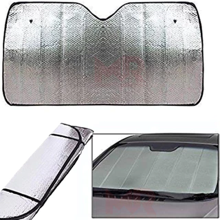 Bloqueador Luz Sol Refletivo Antitermico UV Dobrável Parabrisa Carro 130X60cm