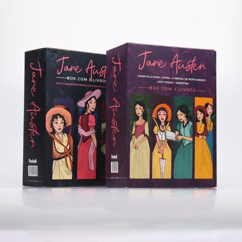 Box 7 Livros | Capa Dura | Coleção Completa | Clássicos de Jane