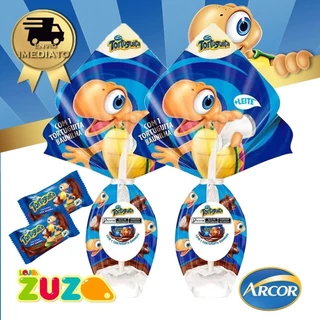 2 Ovos De Páscoa Tortuguita Chocolate Ao Leite 120g Arcor