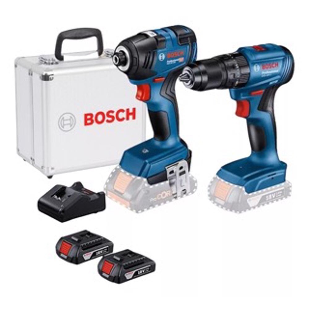 Furadeira Gsb-185li + Chave Impacto Gdr 18v-200 Bosch