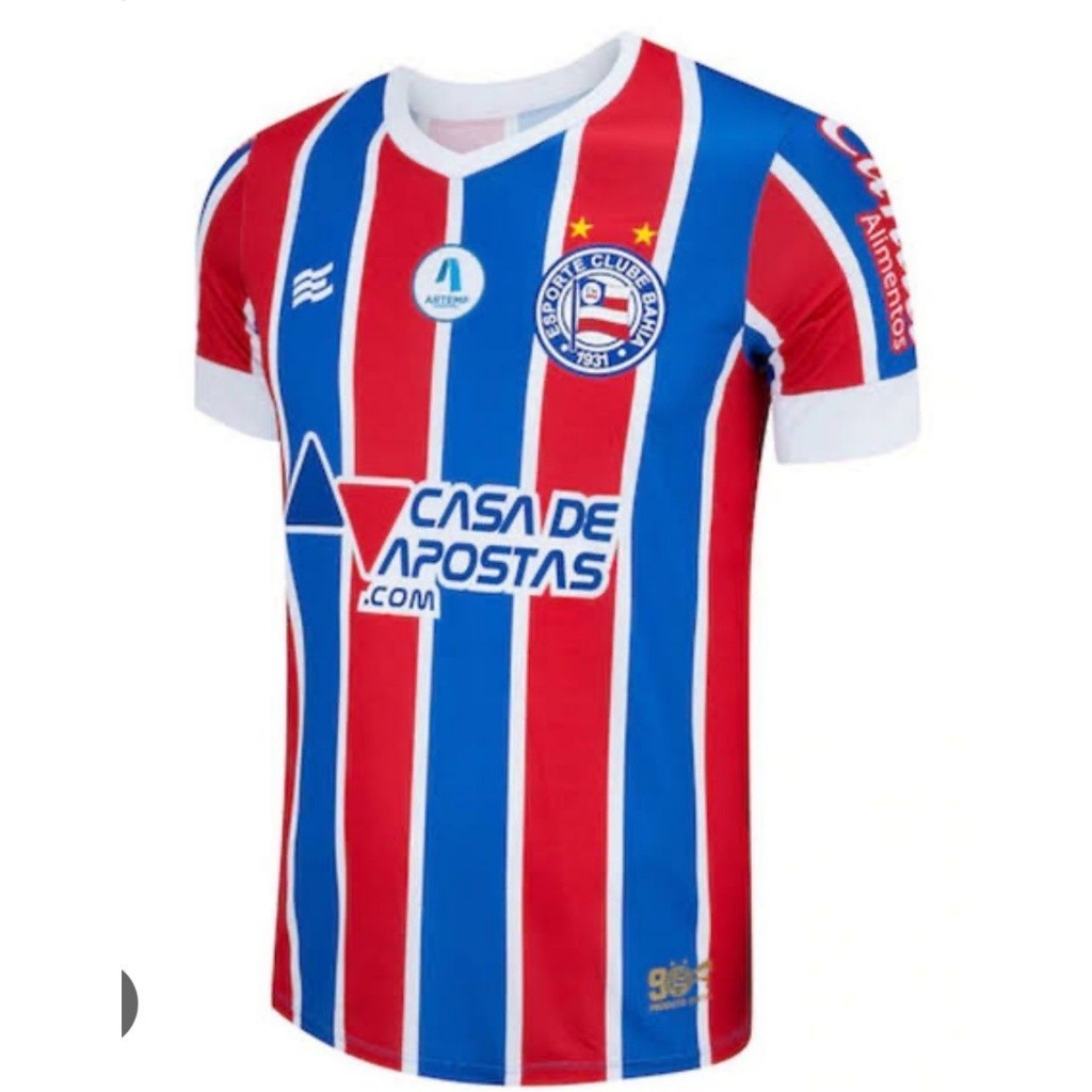 Camisa Bahia 2024 Uniforme 2 Versão Torcedor Oficial - Masculino