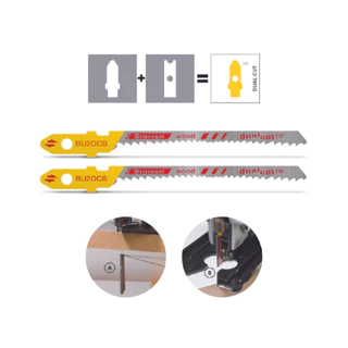 Kit 2 Serra Tico-Tico Dual Cut 50Mm 9-19D Starrett BU2DCS-2