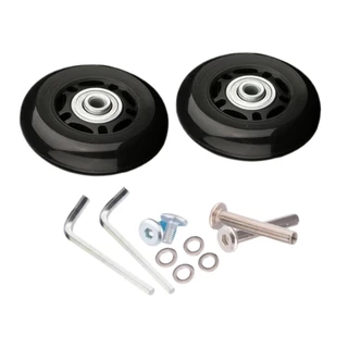 [sfhwrwk] 2x Substituição Da Mala De Bagagem Roda Giratória Universal Wheel Mute