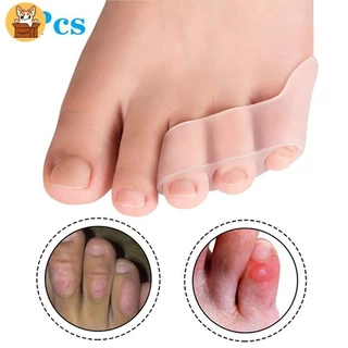 【 Am-az 】 Comfortable Separadores De Dedo Do Pé E Almofadas De Calcanhar Para Aliviar A Dor No , Palmilhas De Silicone Macias Mulheres Homens