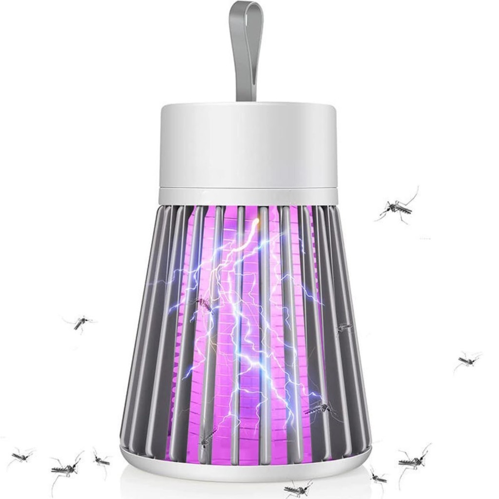 Luminaria Mata Pernilongo Mosquito Eletrico Armadilha Luz Ultravioleta ...