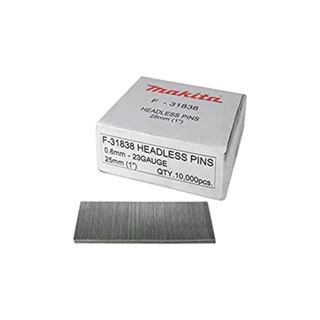 Pinos para Pinador 25mm com 10.000 Peças F-31838 Makita