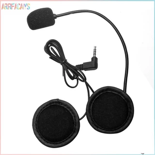 Microfone Fone De Ouvido Com Alto-Falante Interfone V4/V6 Universal Clip De Intercomunicador Para Dispositivo De Motocicleta