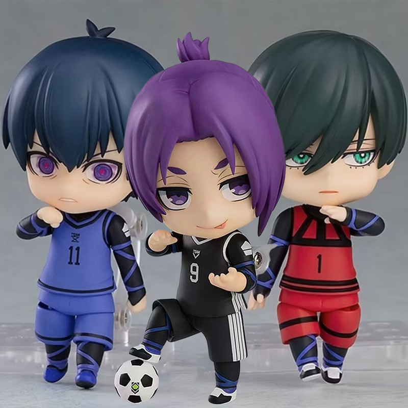Nendoroid BLUE LOCK Reo Mikage Rin Itoshi Ação Figura Isagi Yoichi Nagi ...