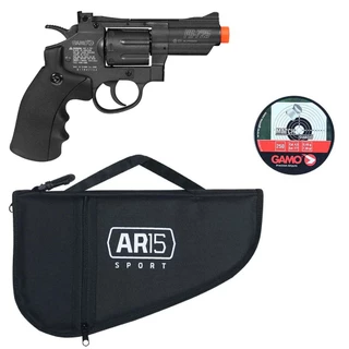 Revolver Full Metal Co2 Gamo Pr-725 4.5mm + Capa + Chumbinho