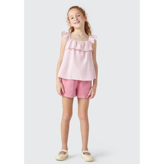 Shorts Básico Infantil Menina Clochard Lavado Hering Kids