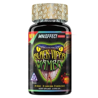 Termogênico Black Viper Mamba 30 Cápsulas - MaxEffect Pharma