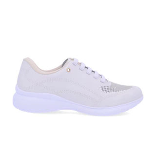 Tênis Feminino Casual Usaflex Em Couro Calce Fácil em Oferta na Shopee