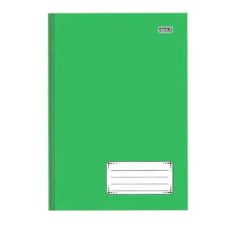 CADERNO BROCHURA 1/1 CD 96F  KBOM VERDE   SAO DOMINGOS   223003 / 10416 em Oferta na Shopee