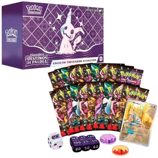 Box Pokémon Treinador Avançado Mimikyu Destinos De Paldea BR