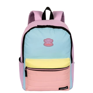 Mochila Costa Grande Paul Frank Authentic Color Fun Sestini em Oferta na Shopee
