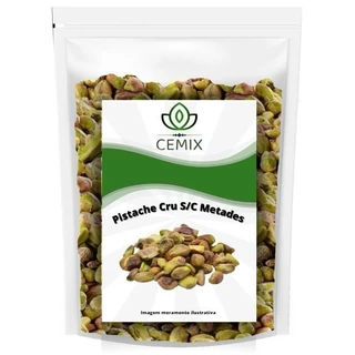Pistache Sem casca Cru Metades Premium Cemix 1kg