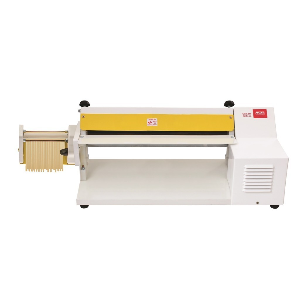 Cilindro Laminador Elétrico 40cm Massas com Cortador Talhari